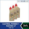 Castrol Power 1 Racing 4T 10W-30 3x1 Liter = 3 Liter