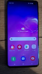 Samsung Galaxy S10 SM-G973F/DS - 128GB - Prism Black (Ohne Simlock) (Dual-SIM)