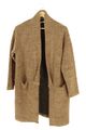 ALBA MODA Strickjacke Damen Gr. 42 Braun Langarm