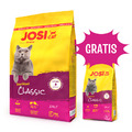 10 kg JOSERA JosiCat Classic Sterilised kastrierte Katzen + 1,9 kg Futter GRATIS
