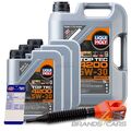 3x 1 L + 5 L = 8 LITER LIQUI MOLY TOP TEC 4200 5W-30 MOTOR-ÖL  31944100