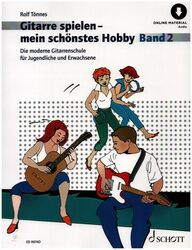 Gitarre spielen mein schönstes Hobby 2 mit 2 PLEKS - PORTOFREI VOM FACHHÄNDLER