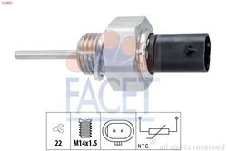 FACET 10.4040 Sensor, Ansauglufttemperatur für SEAT SKODA VW