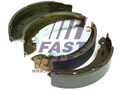 FAST 4x Bremsbacken Bremsbackensatz für Trommelbremse Hinten FT30014