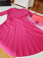 Joseph Janard Kleid +kleine Umhängetasche rosa magenta Gr. 36 38 S M wie neu