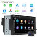 7 Zoll Doppel DIN Autoradio GPS Navi Navigation CarPlay Android 13 2+32GB Touch