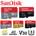 Sandisk Ultra Extreme Pro micro SD Speicherkarte 1TB 512GB 256GB 128GB 64GB 32GB