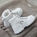 2023 Frauen Winter Schnee Stiefel Winterschuhe Boots Black, white high top boots