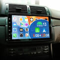 6+128G Android 13 Autoradio für BMW E46 318 320 325 RDS GPS Navi WIFI Carplay 4G