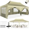 Anti-UV Pavillon 3x6m Faltpavillon Pavillion Wasserdicht Gartenzelt Partyzelt #