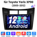 Android Car Autoradio WIFI GPS 4G Für Toyota Yaris XP90 2005-2012 RDS DAB BT DSP