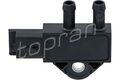 TOPRAN (723 219) Differenzdrucksensor, Abgassensor für CITROEN FIAT LANCIA