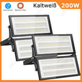 2X 200W Modul LED Fluter Scheinwerfer Flutlicht 20000lm Aussenstrahler Straßen