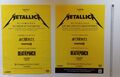 METALLICA 2 ORIGINAL 72 SEASONS PROMO CONCERT POSTER MADRID 2024 M72 SPAIN TOUR