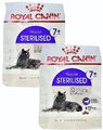 (€ 11,09/kg) Royal Canin Feline Sterilised 7+ für kastrierte Katzen - 2 x 3,5 kg