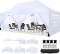 COBIZI Pop up Pavillon 3x6m Wasserdicht Anti-UV Gartenpavillon Faltbar Partyzelt