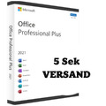 Microsoft Office2021 Professional Plus Key für Windows 10/11 E-Mail Versand