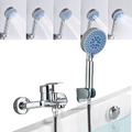 Badewannenarmatur Duschset Wasserhahn Wannenarmatur Bad Armatur mit Handbrause