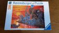 ravensburger puzzle 500 teile komplett   Abendrot in Afrika