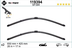 SWF Wischblatt Vorne u.a. für FORD, PEUGEOTDie Nr.1* für Autoteile: Top-Preis-Leistungs-Verhältnis