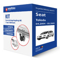 Westfalia KIT für SEAT Toledo III Typ 5P Anhängerkupplung inkl. eSatz TOP