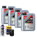 Motoröl 5W30 LIQUI MOLY Special Tec Dx1 4L+HENGST Ölfilter +Spülung