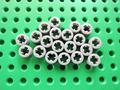 Lego 20 x Technic Stopper Buchse 1/2 klein flach neu hellgrau  4265c