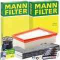 MANN FILTER INSPEKTIONSPAKET passend für RENAULT MEGANE 3+CC 2.0 TCe 180+190 PS