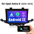 2+32GB Android 12 Carplay Autoradio GPS Navi BT WIFI Für Opel Astra K 2015-2019