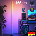 165cm LED Stehlampe Wohnzimmer RGB Dimmbar Standleuchte mit Fernbedienung & APP