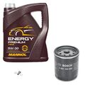 BOSCH Ölfilter 5 L MANNOL Energy Premium 5W-30 für BMW 3er 318i 316i