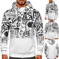 Kapuzenpullover Pullover Hoodie Sweatshirt Print Motiv Men Herren BOLF Aufdruck