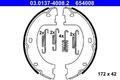 ATE 03.0137-4008.2 Bremsbackensatz Feststellbremse für VW CRAFTER 30-35 Bus (2E)