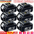 6X BL1830 18V 6,0Ah 8Ah 12Ah Akku Für Makita BL1850 BL1830 BL1860B Led Anzeige