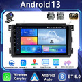 Android 13 Auto Radio Apple Carplay GPS Navi 720P Kam Für Smart Fortwo 451 05-10