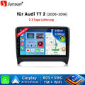 Für Audi TT MK2 8J 2006-2014 Android 13 Autoradio Apple Carplay GPS NAV RDS WIFI