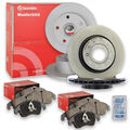 4x Brembo Bremsscheiben + Beläge vorne + hinten passend für Renault Master 3 FV