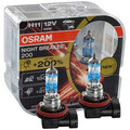 OSRAM 2x H11 12V 55W PGJ19-2 NIGHT BREAKER®200 +200%