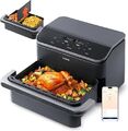 COSORI Heißluftfritteuse 2 Kammern Airfryer, 8-in-1 Dual Blaze TwinFry XXL 10L,