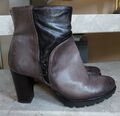 MJUS Stiefellete/Boots in beige Grau Farbe Gr.39 w.Neu 