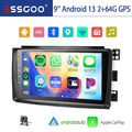 Für Smart Fortwo 451 2005-2010 Android 13 Autoradio 2+64GB GPS Navi KAM CarPlay