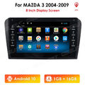 Für Mazda 3 BK 2003-2009 8" Android Autoradio GPS Navi WIFI Bluetooth FM RDS SWC