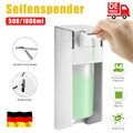 500/1000 ml Seifenspender Wand Desinfektionsmittel Spender Edelstahl Wandmontage