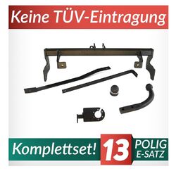 Anhängerkupplung starr AHK+ES 13p für Fiat Ulysse 2 II 02-11