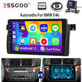 Für BMW E46 3er 318 320 325 M3 Carplay Autoradio Android 13 GPS Navi RDS 64G Kam