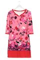 BETTY BARCLAY Jerseykleid Damen Gr. DE 36 pink-schwarz-rot Casual-Look