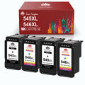 TINTE PATRONEN PG-545 CL-546 XL für CANON MG2550 MG2555 MG2950 MX494 MX495 TS205