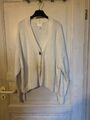 Strickjacke Damen Xl H&M Weiss Gebraucht 