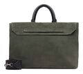 LIEBESKIND BERLIN Lora Suede Satchel L Handtasche Tasche Cypress Green