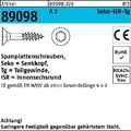 500er PACK(Stk)  890989290045060 Spanplattenschraube R 89098 SEKO Innensechsrund